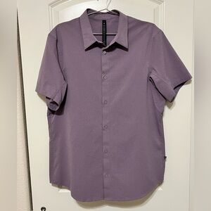 Men’s Lululemon Airing Easy Short Sleeve Button Up